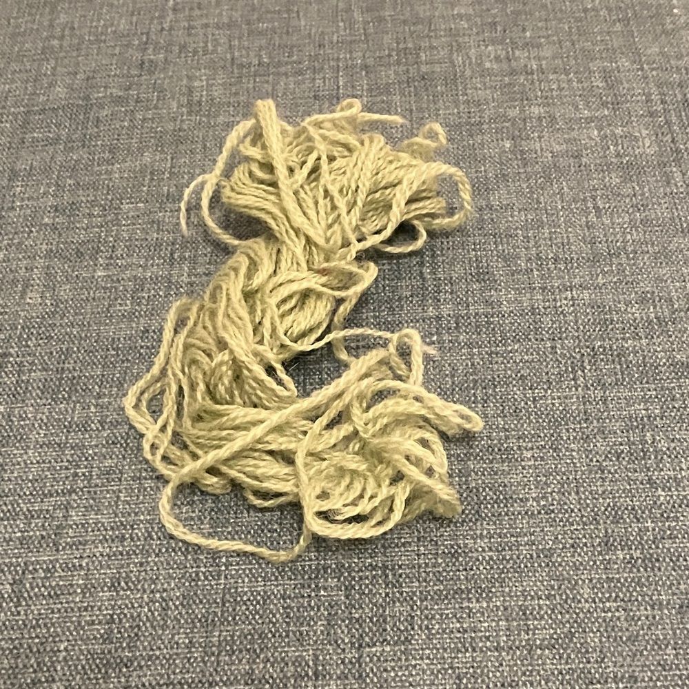 Green Needlepoint Thread Yarn